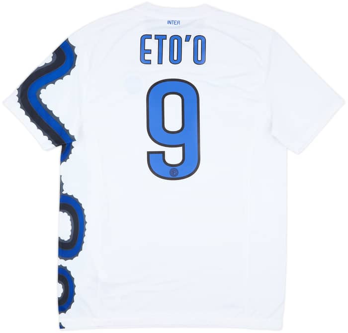 2010-11 Inter Milan Away Shirt Eto'o #9 - 9/10 - (L)