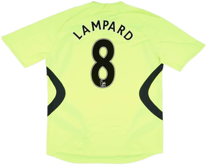 2007-08 Chelsea Away Shirt Lampard #8 - 9/10 - (XL)