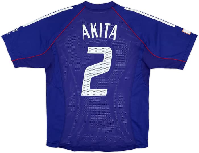 2002-04 Japan Player Issue Home Shirt Akita #2 - 5/10 - (M)