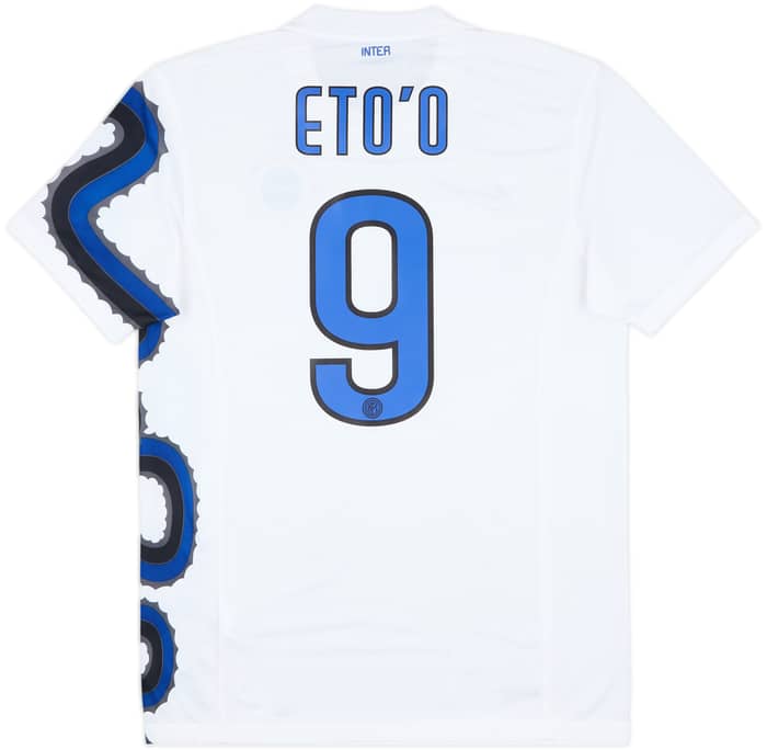 2010-11 Inter Milan Away Shirt Eto'o #9 - 6/10 - (M)