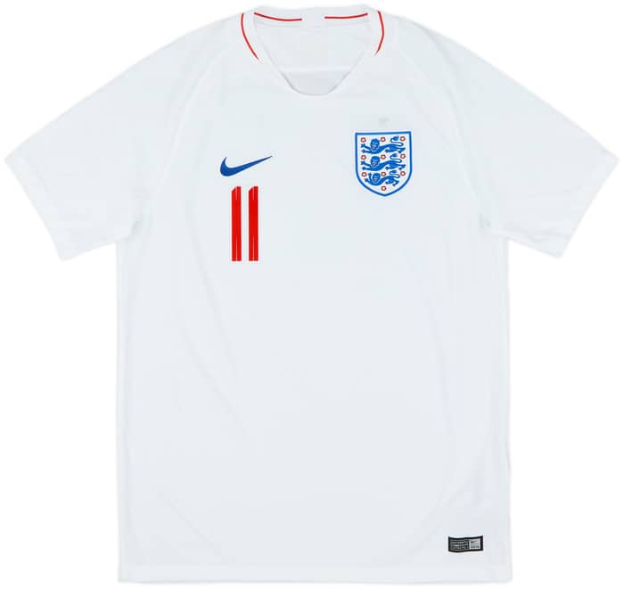 2018-19 England Home Shirt Vardy #11 - 10/10 - (M)