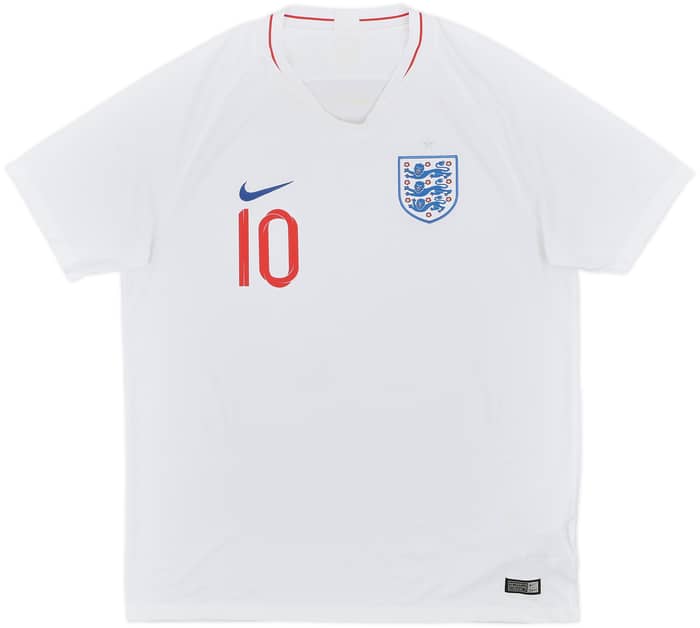 2018-19 England Home Shirt Rooney #10 - 6/10 - (XL)