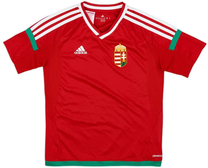 2016-18 Hungary Home Shirt - 7/10 - (M.Boys)