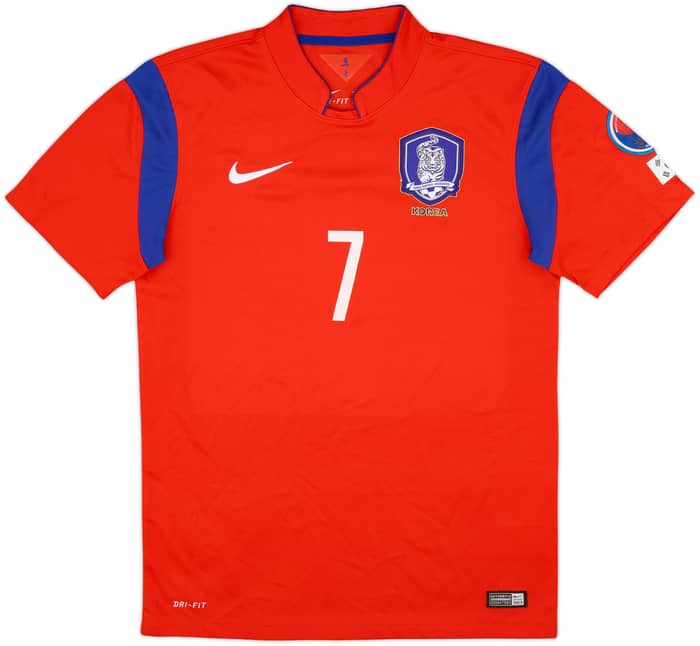 2014-15 South Korea Home Shirt #7 - 10/10 - (M)