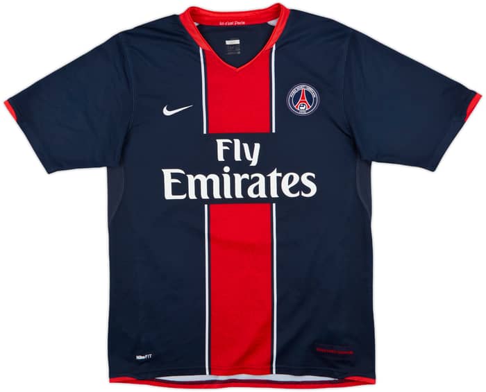 2008-09 Paris Saint-Germain Home Shirt Pauleta #9 - 8/10 - (M)