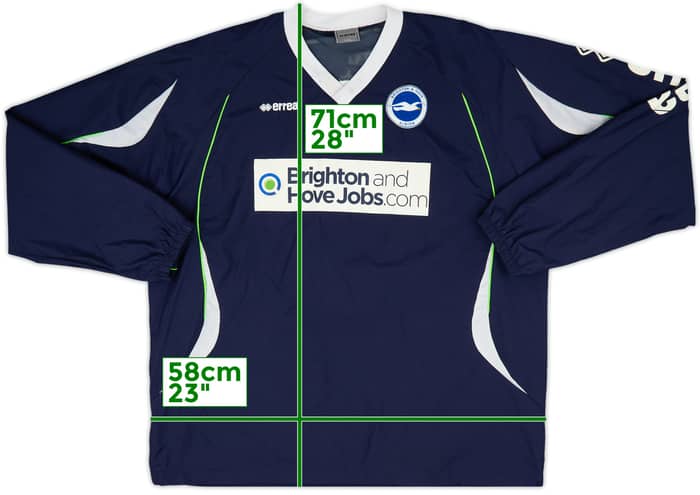 2011-12 Brighton Errea Drill Top - 7/10 - (XXL)