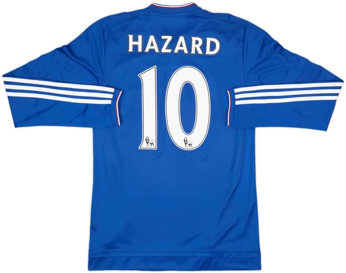 2015-16 Chelsea Home L/S Shirt Hazard #10 - 8/10 - (S)