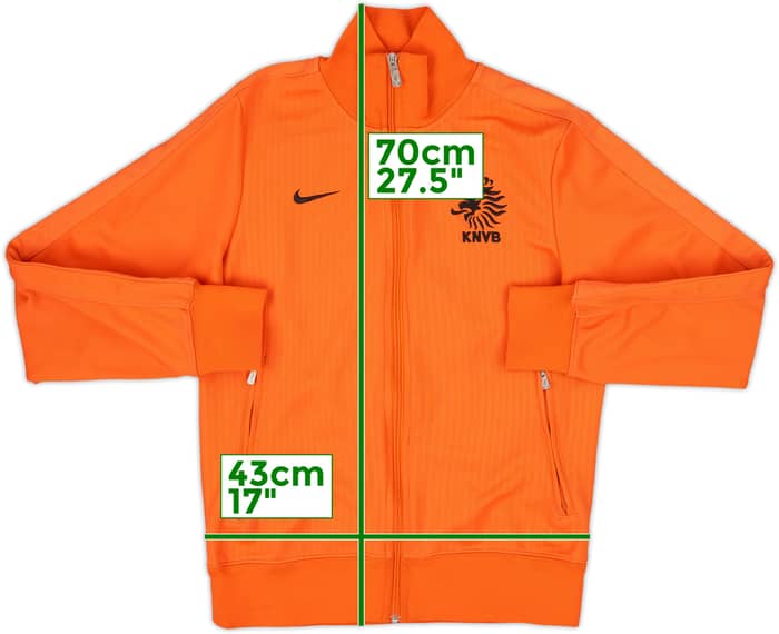 2012-13 Netherlands Nike Track Jacket - 9/10 - (S)
