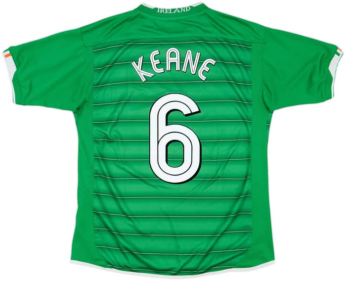 2003-04 Ireland Home Shirt Keane #6 - 6/10 - (L)