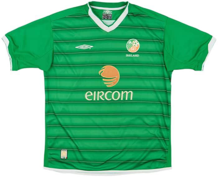 2003-04 Ireland Home Shirt Keane #6 - 6/10 - (L)