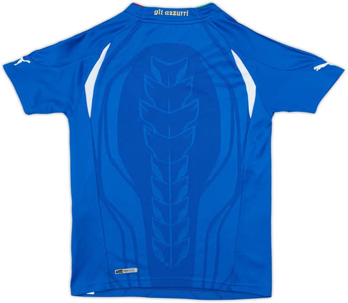 2010-12 Italy Home Shirt - 8/10 - (M.Boys)