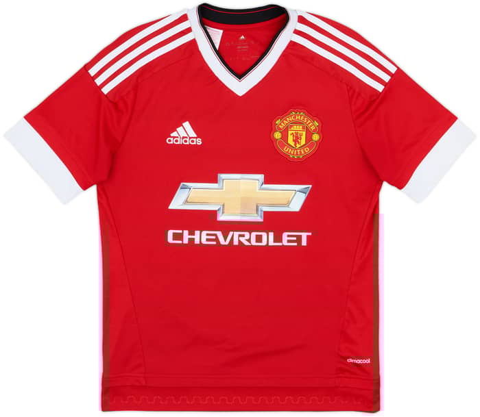 2015-16 Manchester United Home Shirt Rooney #10 - 7/10 - (L.Boys)