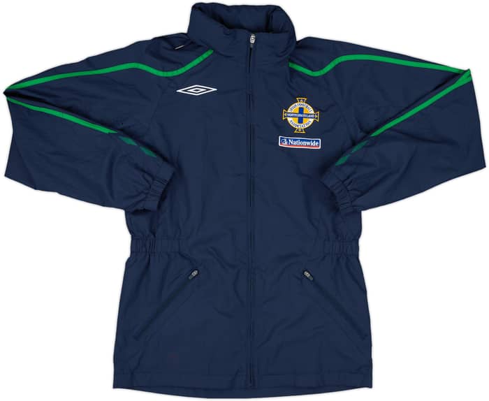2007-09 Northern Ireland Umbro Hooded Rain Jacket - 8/10 - (S)