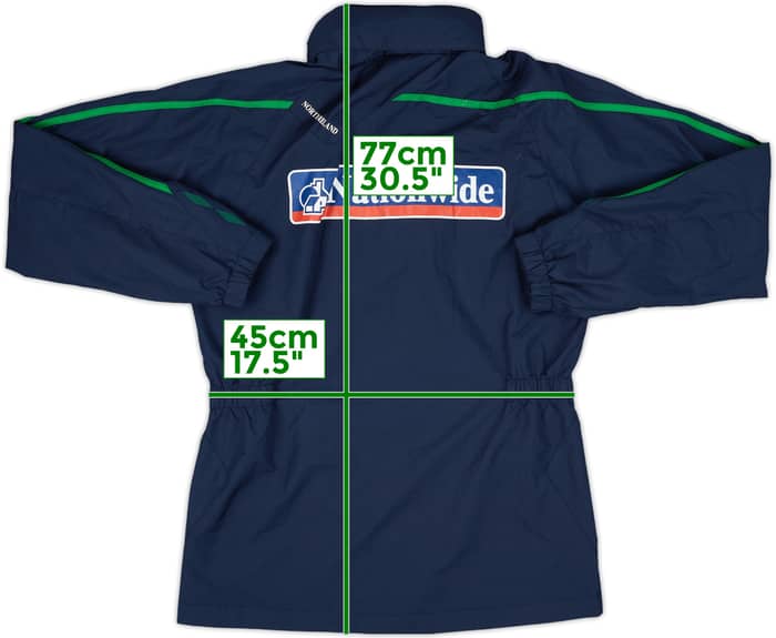 2007-09 Northern Ireland Umbro Hooded Rain Jacket - 8/10 - (S)