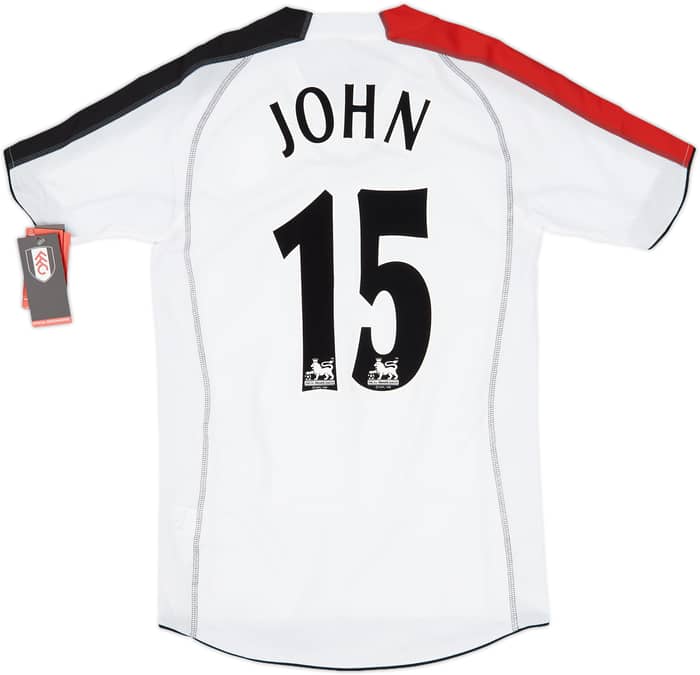 2005-06 Fulham Home Shirt John #15 (S)