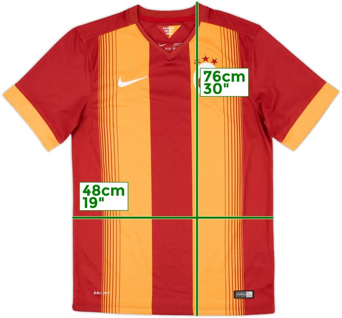 2014-15 Galatasaray Home Shirt - 10/10 - (S)