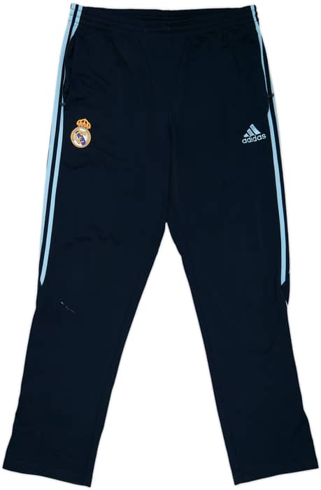 2009-10 Real Madrid adidas Track Pants/Bottoms - 9/10 - (XL)
