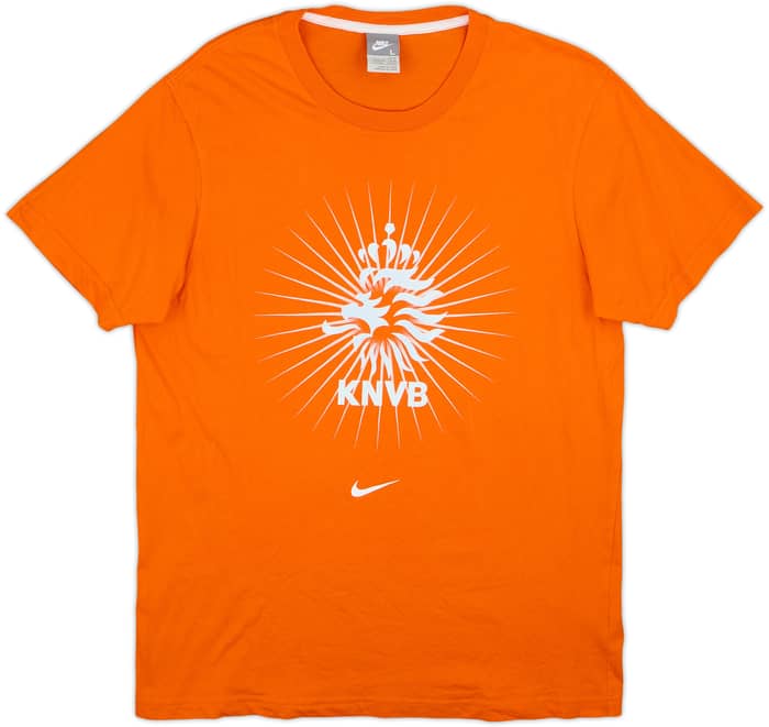 2008-09 Netherlands Nike Cotton Tee - 8/10 - (L)