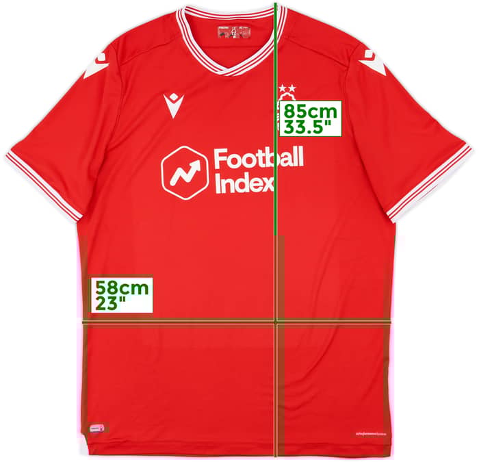2020-21 Nottingham Forest Home Shirt - 8/10 - (3XL)