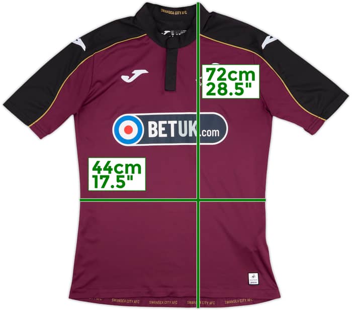 2018-19 Swansea Third Shirt - 8/10 - (S)