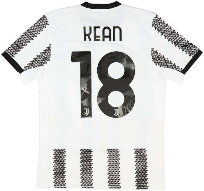 2022-23 Juventus Home Shirt Kean #18 - 7/10 - (S)