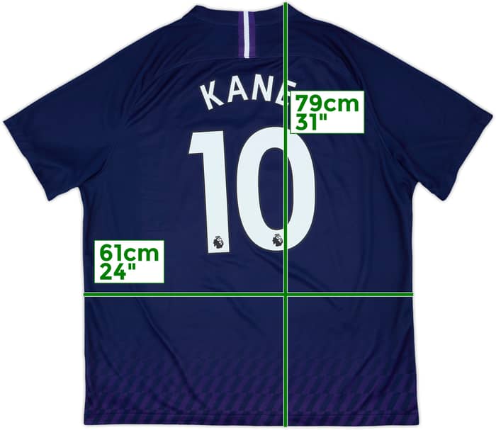 2019-20 Tottenham Away Shirt Kane #10 (XXL)