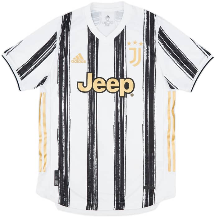 2020-21 Juventus Authentic Home Shirt Ronaldo #7 - 9/10 - (M)