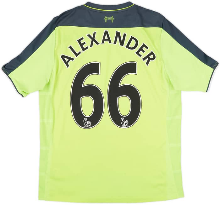 2016-17 Liverpool Third Shirt Alexander #66 - 7/10 - (S)