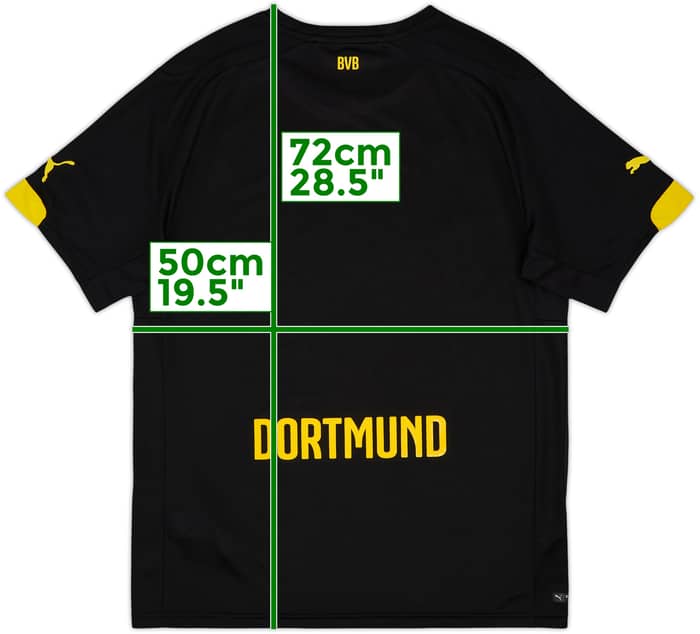 2014-16 Borussia Dortmund Away Shirt - 9/10 - (M)