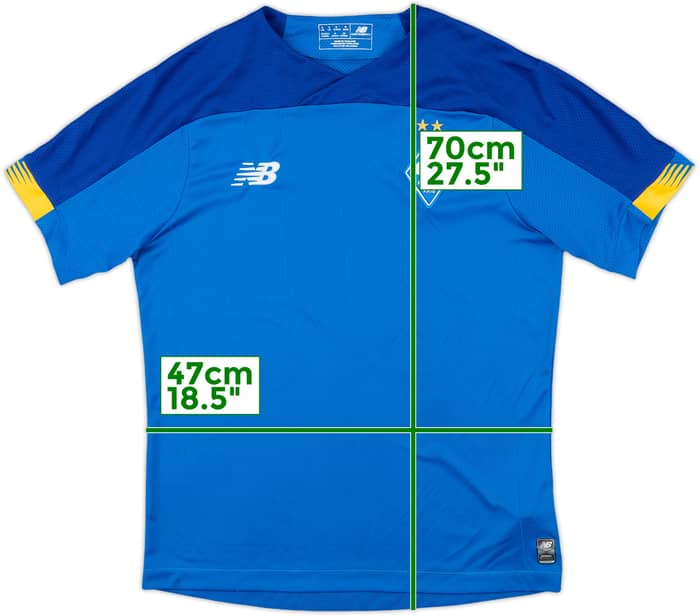 2019-20 Dynamo Kyiv Away Shirt - 10/10 - (S)