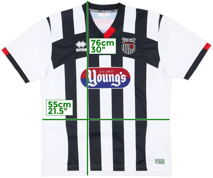 2015-16 Grimsby Town Home Shirt - 8/10 - (L)