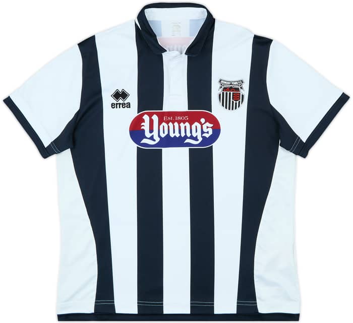 2014-15 Grimsby Town Home Shirt - 8/10 - (L)