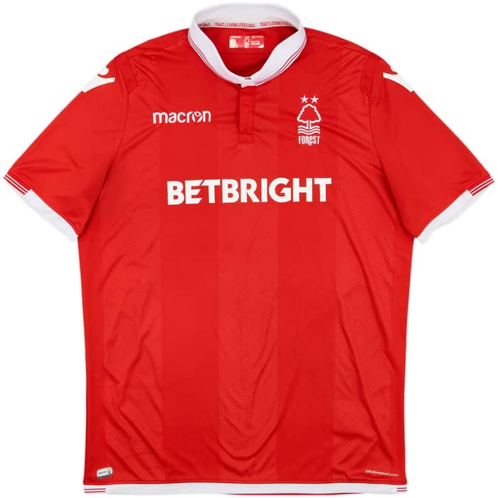 2018-19 Nottingham Forest Home Shirt Cash #14 - 5/10 - (3XL)