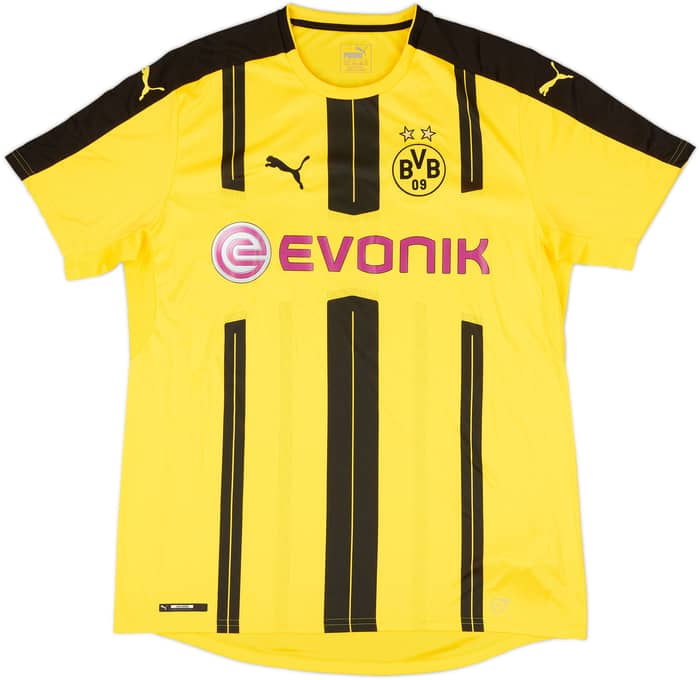 2016-17 Borussia Dortmund Home Shirt Dembele #7 - 9/10 - (XL)