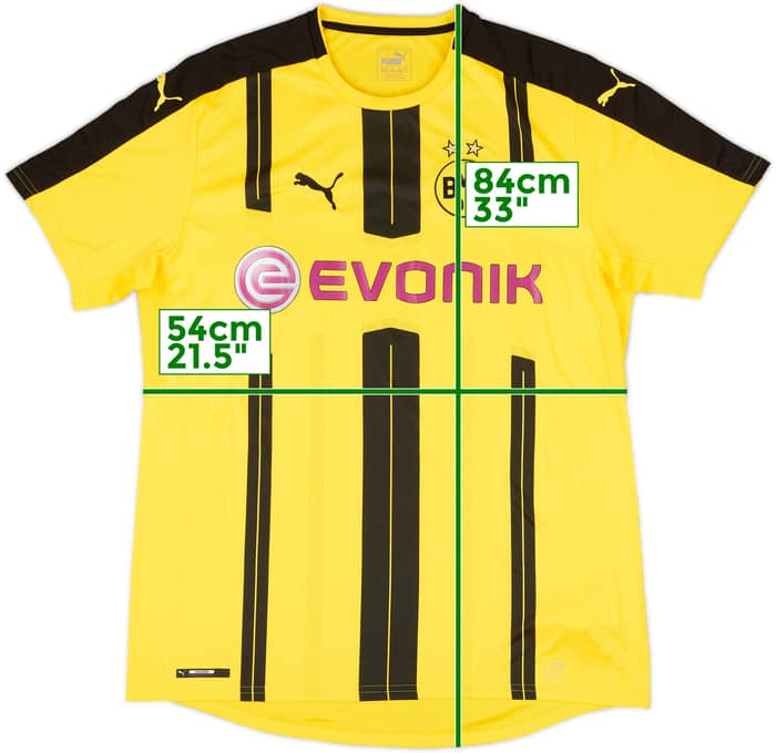 2016-17 Borussia Dortmund Home Shirt Dembele #7 - 9/10 - (XL)