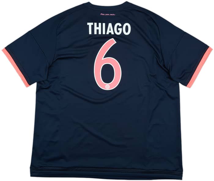 2015-16 Bayern Munich Third Shirt Thiago #6 - 8/10 - (XXL)