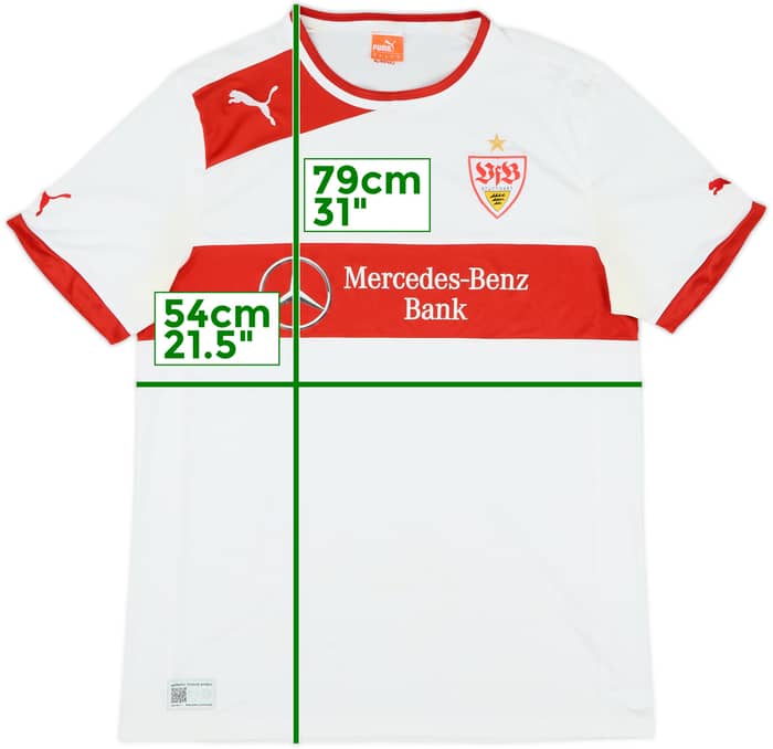 2012-13 Stuttgart Home Shirt - 10/10 - (XL)