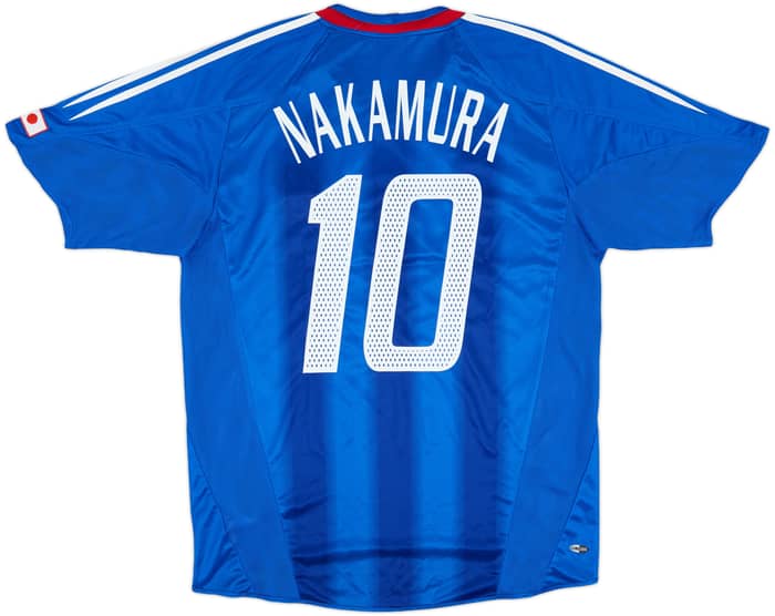 2004-06 Japan Home Shirt Nakamura #10 - 9/10 - (M)