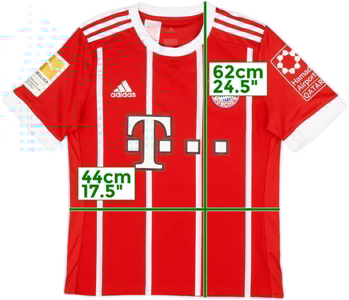 2017-18 Bayern Munich Home Shirt Coman #29 - 9/10 - (L.Boys)