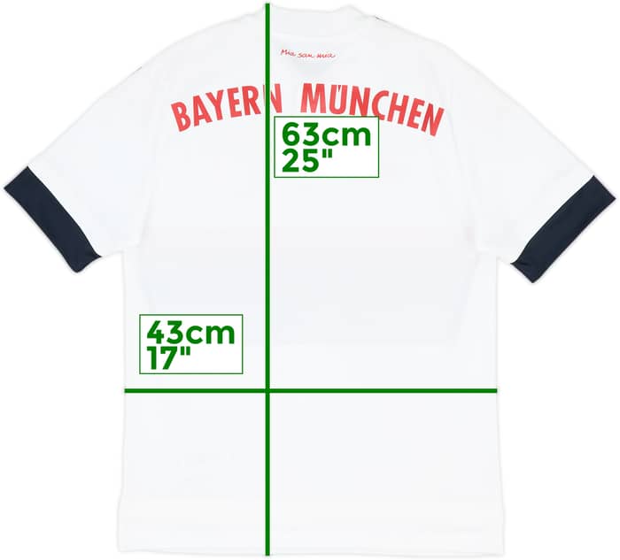 2015-16 Bayern Munich Away Shirt - 7/10 - (L.Boys)