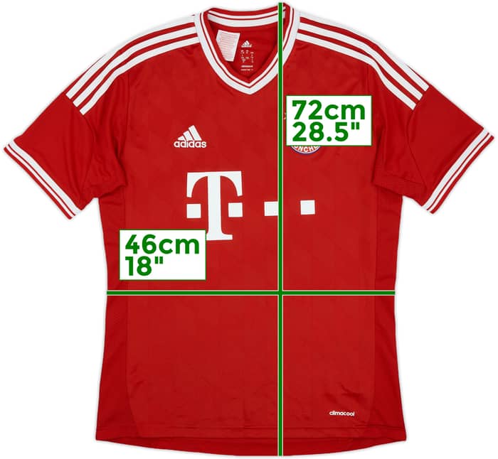 2013-14 Bayern Munich Home Shirt - 8/10 - (XL.Boys)