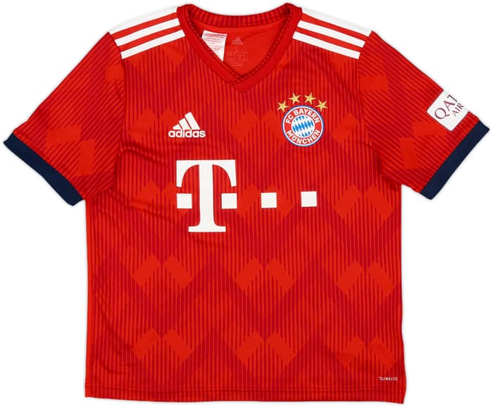 2018-19 Bayern Munich Home Shirt Hummels #5 - 6/10 - (L.Boys)