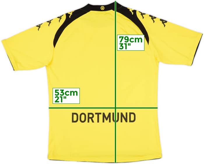 2009-10 Borussia Dortmund Home Shirt - 8/10 - (XL)