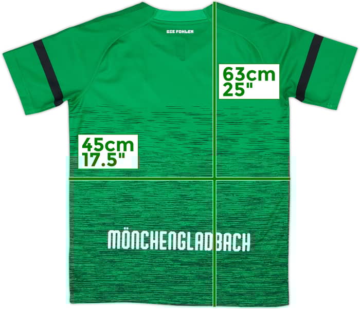 2018-19 Borussia Monchengladbach Third Shirt - 9/10 - (L.Boys)