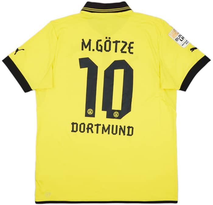 2012-13 Borussia Dortmund Home Shirt Gotze #10 - 7/10 - (XXL)