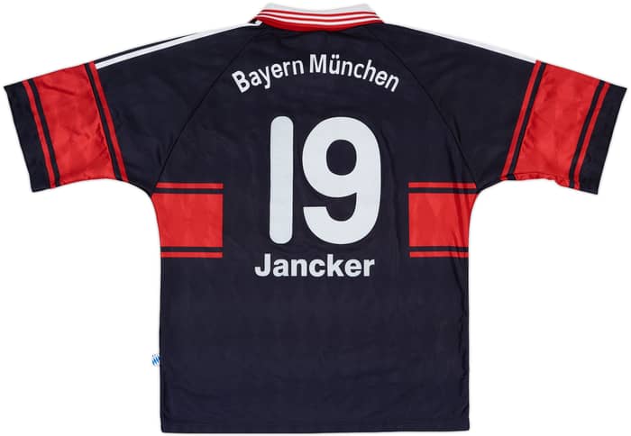 1997-99 Bayern Munich Home Shirt Jancker #19 - 9/10 - (L)