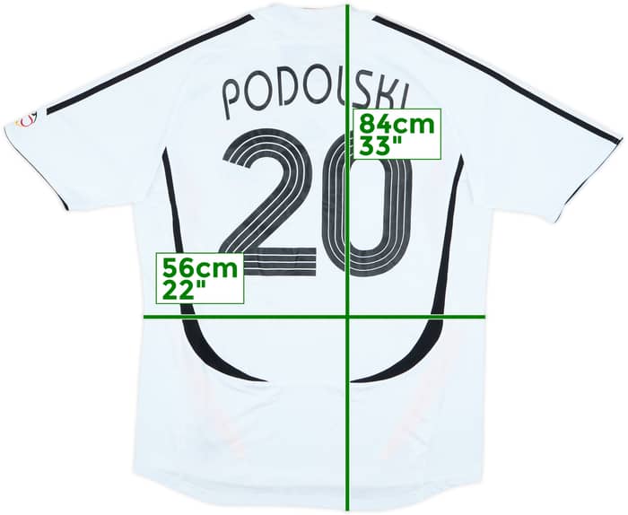 2005-07 Germany Home Shirt Pololski #20 - 6/10 - (XL)