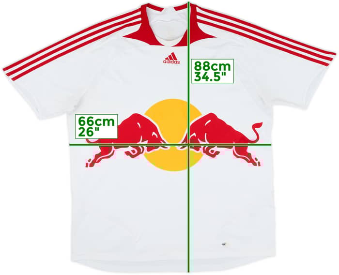 2007-08 Red Bull Salzburg Home Shirt - 8/10 - (XXL)