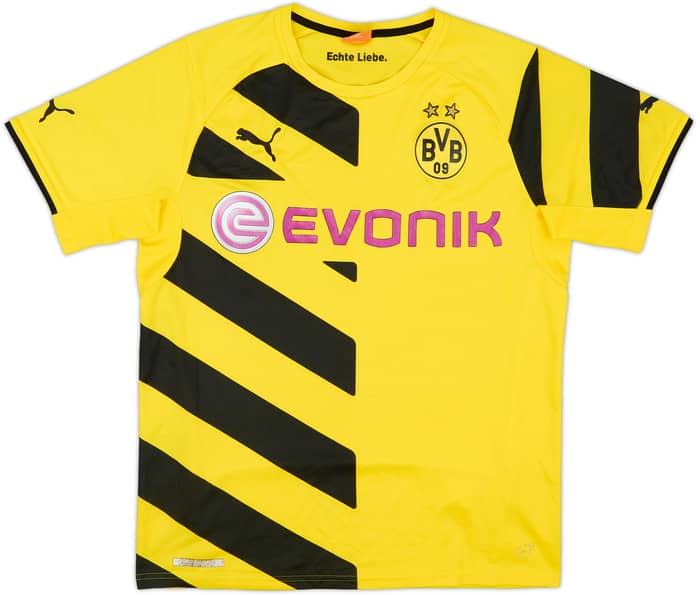 2014-15 Borussia Dortmund Home Shirt - 8/10 - (M)