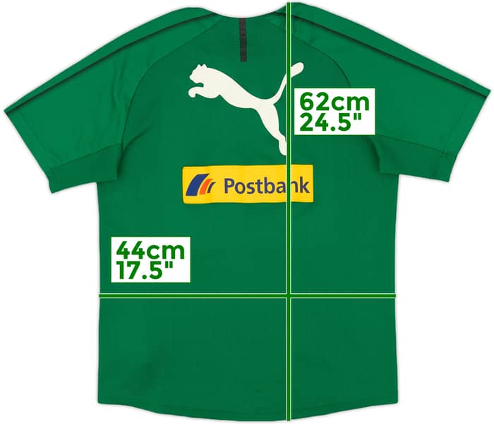 2017-18 Borussia Monchengladbach Puma Training Shirt - 8/10 - (L.Boys)